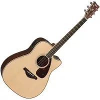 Yamaha Fgx830Cnt Natural Cutaway