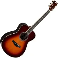 Yamaha LS-TA BS Brown Sunburst Jumbo elektro-akoestische gitaar