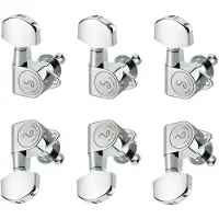 Schaller M6 90 3L/3R solid 21,7 Chrome Stemmechanieken voor gitaar