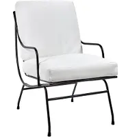 Serax Stoel With Cushion White Stresa Black