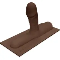 The Cowgirl - Bronco Siliconen Opzetstuk Dark Skin