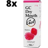 Gc Dry Mouth Gel Framboos - 8 x 35 ml - Voordeelverpakking