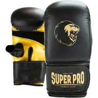 Super Pro Combat Gear Victor Bokszakhandschoenen - Zwart/Goud - XS