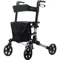 Aidapt Rollator opvouwbaar - Aluminum 8.8kg - Grijs