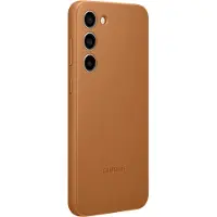 Samsung Leather Cover S23+ Camel