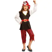 MOM Piraten Schedel Junior Kostuum