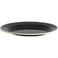 Nordal Ginger borden L zwart set van 6 stuks - 60047