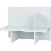 Broste Copenhagen Tenna wandplank lichtblauw - W52XL20XH38CM