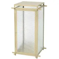Broste Copenhagen Hoko lantaarn zand - 34X34X63cm
