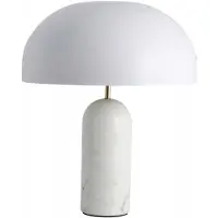 Nordal A/S ATLAS tafellamp - w/wit marmer