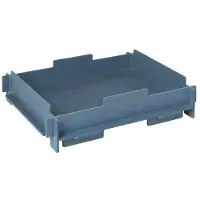 Broste Copenhagen Stacie opbergbox blauw small - 32000057