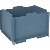 Broste Copenhagen Stacie opbergbox blauw large - 32000054