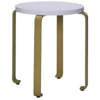 Hubsch Smile kruk lichtblauw/khaki - 021608