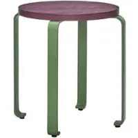 Hubsch Smile kruk burgundy/groen - 021607
