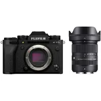 Fujifilm X-T5 systeemcamera Zwart + Sigma 18-50mm f/2.8