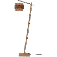 Good&Mojo Bamboe LED Staande Lamp Bhutan | 1X E27 Max 60W | Natural/Black