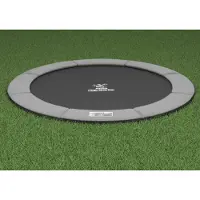 Magic Circle Pro Flat to the Ground Trampoline Grey 427 cm