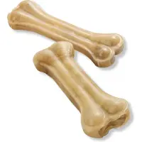 Topmast Kauwsnack Hond - Geperst Been Buffelhuid - 30 cm - ca. 360-380 Gram - 5 stuks - grote hond