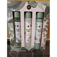 Accentra botanic spa - wellness pakket- body care trio - badzout - badolie- douche gel - leuk geschenk - geschenk set - eucalyptus - lemongras - verwen pakket