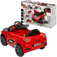 FEBER Mijn Echte Auto - 6V - Rood