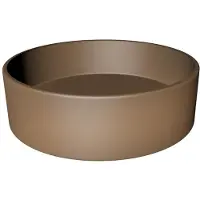 Xenz Coco wastafel Ø40 cm, coffee mat