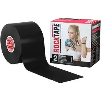 ROCKTAPE Classic Kinesiotape - Sporttape - 5 cm x 5 m - Zwart