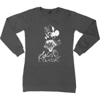 Disney Minnie Mouse dames nachthemd / pyjama, " So Classic ", grijs / roze, maat M