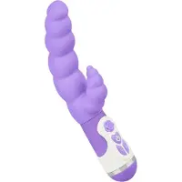EIS , Deluxe Rabbit "Lustraupe", 10 vibratieprogramma's, gemaakt van huidvriendelijk siliconen, batterijwerking, waterdicht