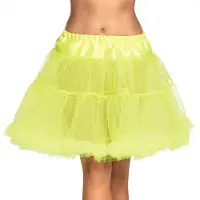 Boland Dames Petticoat De Luxe Neon Geel