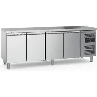 CombiSteel 700 KOELWERKBANK 4 DEUREN<br />MET VERSTELBARE POTEN