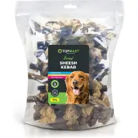 Topmast Sheesh Kebab - 2 zakken van 500 Gram - Natuurlijk gezonde kauwsnack - Hondensnack - voordeelverpakking