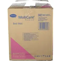 Molicare Premium Bed Mat 7 gouttes 60 x 90 cm bordable (90 x 180 cm) - 4 paquets de 30 protections