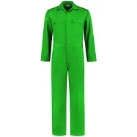 Coppens Overall volwassenen appel groen - Polyester - Carnavalskleding heren | Maat 42 |