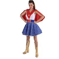 Coppens Super girl - 100% polyester - Films, series & games | Maat Xl