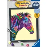Ravensburger Schilderen op Nummer - Bonte Zebra