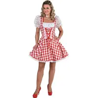 Coppens Dirndl "Rosie" - 100% Polyester - Oktoberfest | Maat L