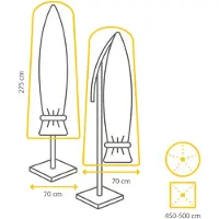 Coppens Winza parasol beschermhoes L275 B70 - |