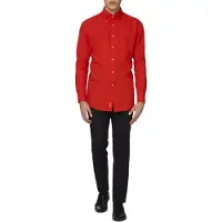 Opposuits Overhemd LS Red Devil | Maat Eur 35
