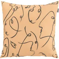 Hartman Sierkussen Faces Yellow (50 x 50 cm)