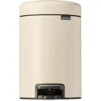 Brabantia NewIcon Pedaalemmer 3 Liter Soft Beige