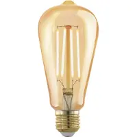 Eglo LED lamp E27 | Edison ST64 | Filament | Amber | 1700K | Dimbaar | 4W (28W)