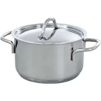 B+K Profiline kookpan met deksel 16 cm |