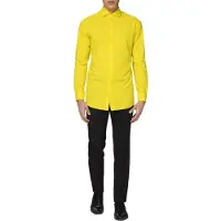 Opposuits Overhemd LS yellow fellow | Maat Eur 47