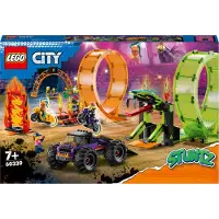 LEGO Acrobatic Track Double Curl Bouwspel 598 Stukken