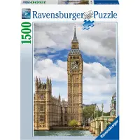 Ravensburger puzzel Grappige kat op de Big Ben 1500 stukjes |