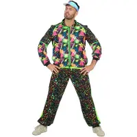 Coppens Rockin the 80's - 100% Polyester - Jaren 80 kleding | Maat 58 |