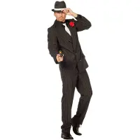 Wilbers Gangster colbert en broek | Maat 58 |