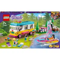 LEGO 41681 Friends: Kampeerwagen- en zeilbootuitstapje
