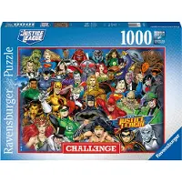 Ravensburger puzzel DC Comics - Legpuzzel - 1000 stukjes Challenge