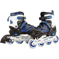 Kids Globe Inline Skates Semi-softboot Blauw/zwart Maat 29-32